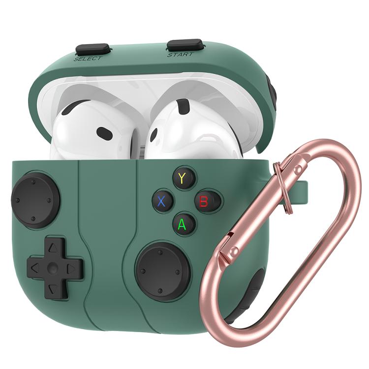 Funda de silicona para auriculares inalámbricos estilo consola de videojuegos, For AirPods 4, For AirPods Pro 2, For AirPods 3, For AirPods Pro