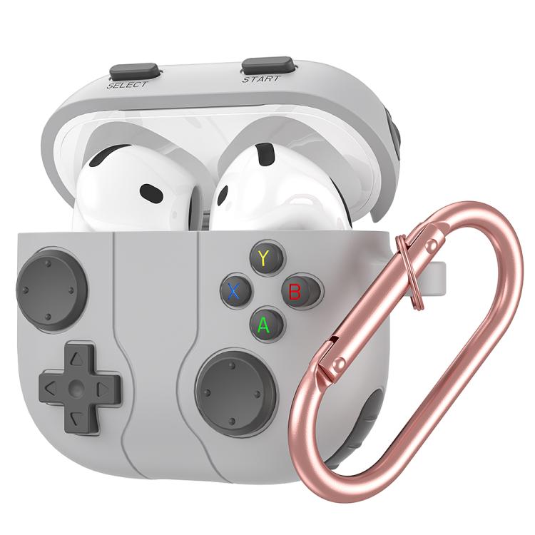 Funda de silicona para auriculares inalámbricos estilo consola de videojuegos, For AirPods 4, For AirPods Pro 2, For AirPods 3, For AirPods Pro