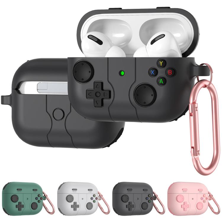 Funda de silicona para auriculares inalámbricos estilo consola de videojuegos, For AirPods 4, For AirPods Pro 2, For AirPods 3, For AirPods Pro