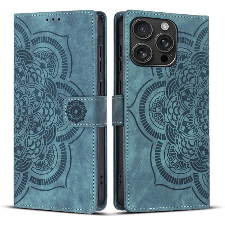 Funda para teléfono de cuero esmerilado retro con relieve de mandala, For iPhone 18 Pro / 17 Pro, For iPhone 18 Pro Max / 17 Pro Max, For iPhone 17e / 16e, For iPhone 17, For iPhone Air, For iPhone 16 Pro Max, For iPhone 16 Pro, For iPhone 16 Plus     ...