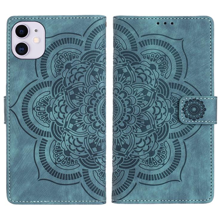 Funda para teléfono de cuero esmerilado retro con relieve de mandala, For iPhone 13 Pro Max, For iPhone 13 Pro, For iPhone 12 mini / 13 mini, For iPhone 12 / 12 Pro, For iPhone 12 Pro Max, For iPhone 11 Pro Max, For iPhone 11, For iPhone 11 Pro        ...