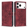 Funda para teléfono de cuero esmerilado retro con relieve de mandala, For iPhone 18 Pro / 17 Pro, For iPhone 18 Pro Max / 17 Pro Max, For iPhone 17e / 16e, For iPhone 17, For iPhone Air, For iPhone 16 Pro Max, For iPhone 16 Pro, For iPhone 16 Plus     ...