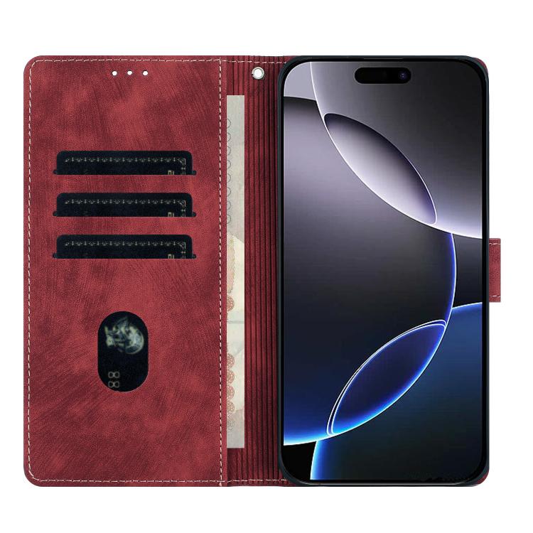 Funda para teléfono de cuero esmerilado retro con relieve de mandala, For iPhone 18 Pro / 17 Pro, For iPhone 18 Pro Max / 17 Pro Max, For iPhone 17e / 16e, For iPhone 17, For iPhone Air, For iPhone 16 Pro Max, For iPhone 16 Pro, For iPhone 16 Plus     ...