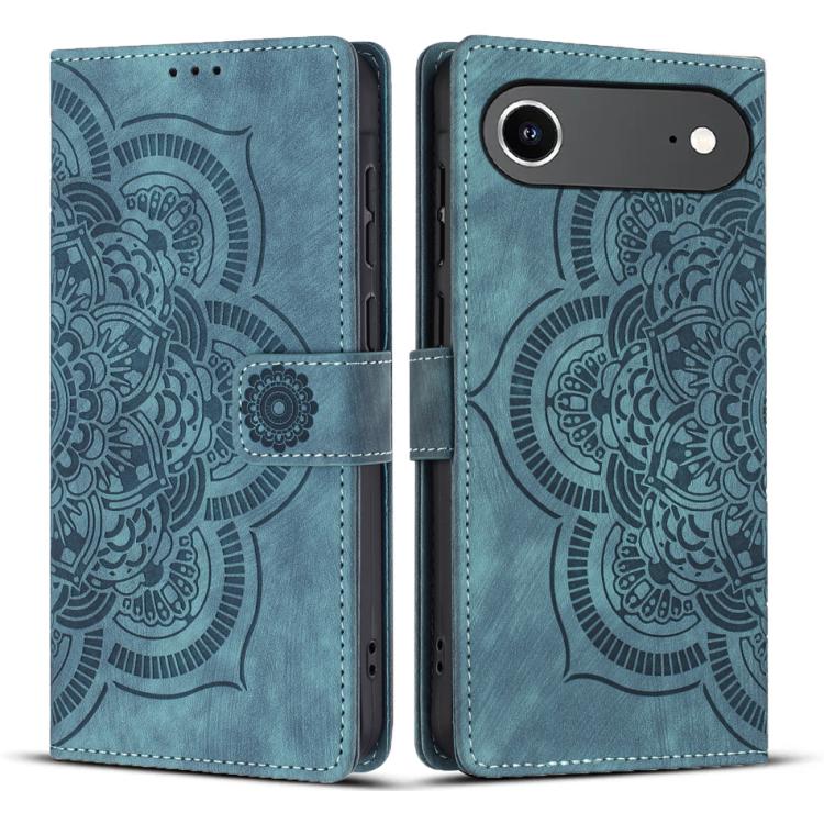 Funda para teléfono de cuero esmerilado retro con relieve de mandala, For iPhone 18 Pro / 17 Pro, For iPhone 18 Pro Max / 17 Pro Max, For iPhone 17e / 16e, For iPhone 17, For iPhone Air, For iPhone 16 Pro Max, For iPhone 16 Pro, For iPhone 16 Plus     ...