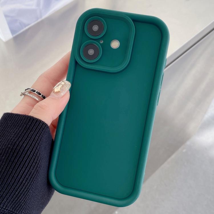 Funda para teléfono de TPU con marco a prueba de golpes, acabado mate y orificios precisos., For iPhone 16 Pro, For iPhone 16 Plus, For iPhone 16, For iPhone 15 Pro Max, For iPhone 15 Pro, For iPhone 15 Plus