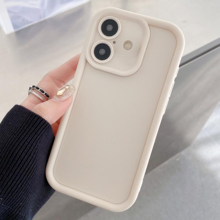 Funda para teléfono de TPU con marco a prueba de golpes, acabado mate y orificios precisos., For iPhone 16 Pro, For iPhone 16 Plus, For iPhone 16, For iPhone 15 Pro Max, For iPhone 15 Pro, For iPhone 15 Plus