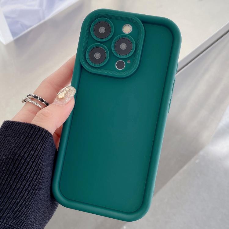 Funda para teléfono de TPU con marco a prueba de golpes, acabado mate y orificios precisos., For iPhone 16 Pro, For iPhone 16 Plus, For iPhone 16, For iPhone 15 Pro Max, For iPhone 15 Pro, For iPhone 15 Plus