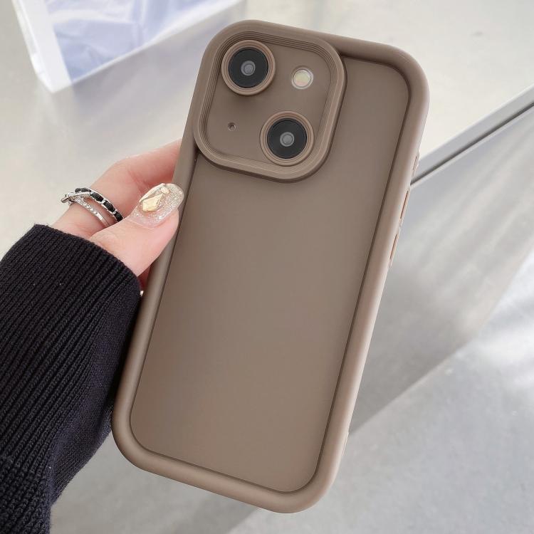 Funda para teléfono de TPU con marco a prueba de golpes, acabado mate y orificios precisos., For iPhone 16 Pro, For iPhone 16 Plus, For iPhone 16, For iPhone 15 Pro Max, For iPhone 15 Pro, For iPhone 15 Plus