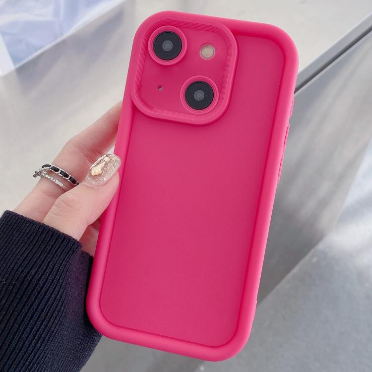 Funda para teléfono de TPU con marco a prueba de golpes, acabado mate y orificios precisos., For iPhone 16 Pro, For iPhone 16 Plus, For iPhone 16, For iPhone 15 Pro Max, For iPhone 15 Pro, For iPhone 15 Plus