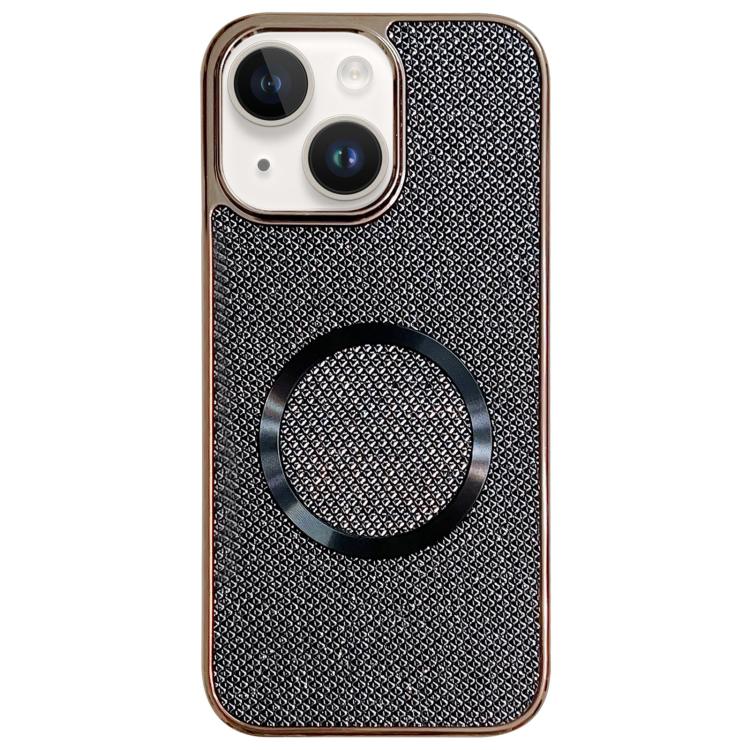 Funda para teléfono MagSafe de policarbonato con purpurina y acabado galvanizado, For iPhone 13, For iPhone 12, For iPhone 12 Pro Max, For iPhone 12 Pro, For iPhone 11 Pro Max, For iPhone 11, For iPhone 11 Pro