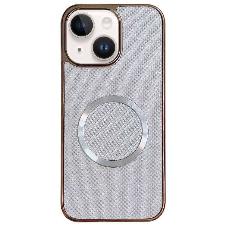Funda para teléfono MagSafe de policarbonato con purpurina y acabado galvanizado, For iPhone 13, For iPhone 12, For iPhone 12 Pro Max, For iPhone 12 Pro, For iPhone 11 Pro Max, For iPhone 11, For iPhone 11 Pro