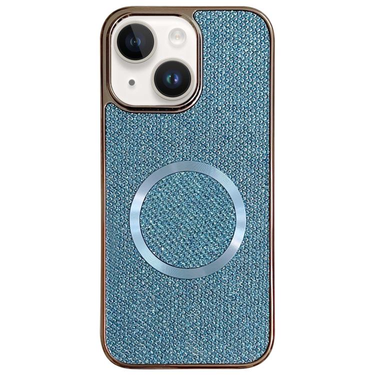 Funda para teléfono MagSafe de policarbonato con purpurina y acabado galvanizado, For iPhone 13, For iPhone 12, For iPhone 12 Pro Max, For iPhone 12 Pro, For iPhone 11 Pro Max, For iPhone 11, For iPhone 11 Pro