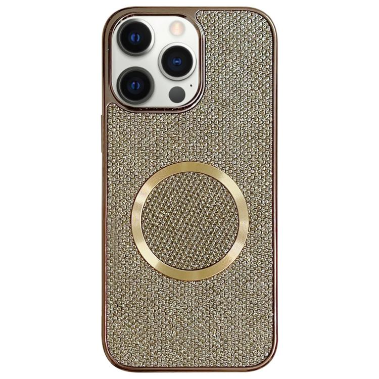 Funda para teléfono MagSafe de policarbonato con purpurina y acabado galvanizado, For iPhone 13, For iPhone 12, For iPhone 12 Pro Max, For iPhone 12 Pro, For iPhone 11 Pro Max, For iPhone 11, For iPhone 11 Pro