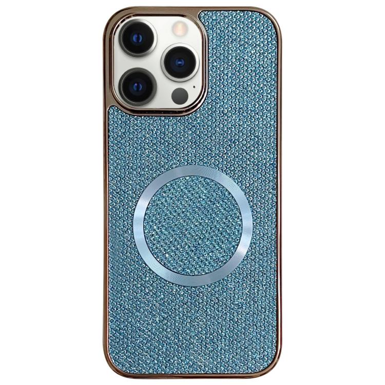 Funda para teléfono MagSafe de policarbonato con purpurina y acabado galvanizado, For iPhone 13, For iPhone 12, For iPhone 12 Pro Max, For iPhone 12 Pro, For iPhone 11 Pro Max, For iPhone 11, For iPhone 11 Pro