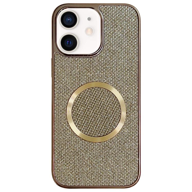 Funda para teléfono MagSafe de policarbonato con purpurina y acabado galvanizado, For iPhone 13, For iPhone 12, For iPhone 12 Pro Max, For iPhone 12 Pro, For iPhone 11 Pro Max, For iPhone 11, For iPhone 11 Pro