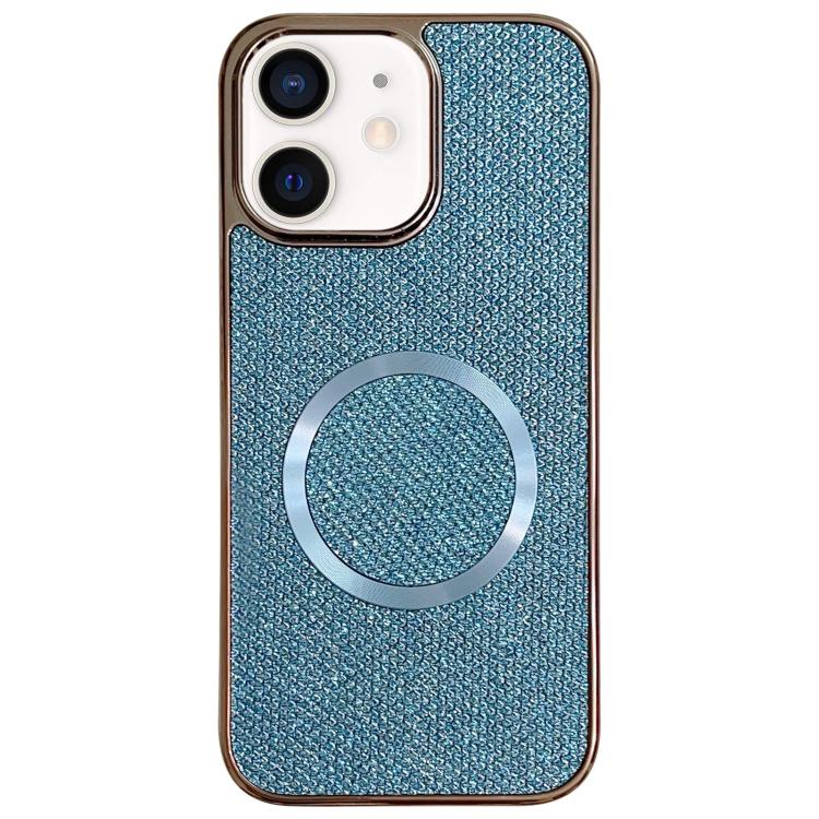 Funda para teléfono MagSafe de policarbonato con purpurina y acabado galvanizado, For iPhone 13, For iPhone 12, For iPhone 12 Pro Max, For iPhone 12 Pro, For iPhone 11 Pro Max, For iPhone 11, For iPhone 11 Pro