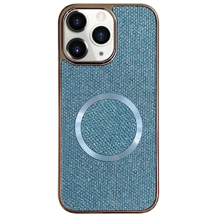 Funda para teléfono MagSafe de policarbonato con purpurina y acabado galvanizado, For iPhone 13, For iPhone 12, For iPhone 12 Pro Max, For iPhone 12 Pro, For iPhone 11 Pro Max, For iPhone 11, For iPhone 11 Pro