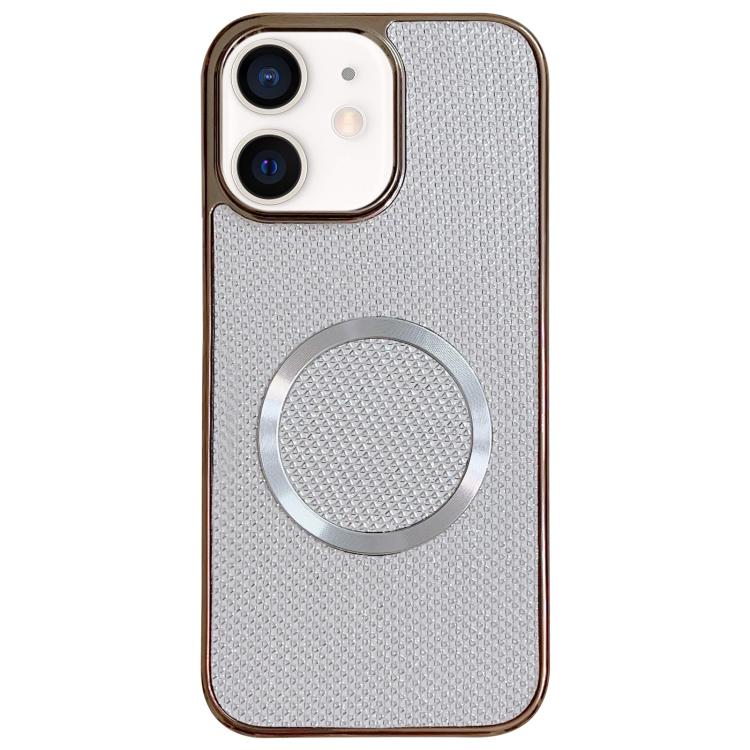Funda para teléfono MagSafe de policarbonato con purpurina y acabado galvanizado, For iPhone 13, For iPhone 12, For iPhone 12 Pro Max, For iPhone 12 Pro, For iPhone 11 Pro Max, For iPhone 11, For iPhone 11 Pro