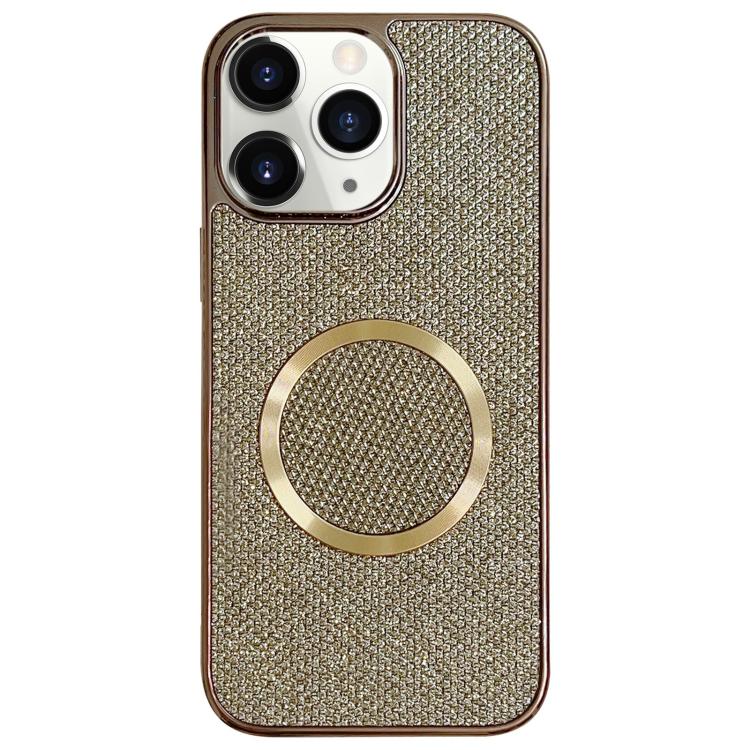 Funda para teléfono MagSafe de policarbonato con purpurina y acabado galvanizado, For iPhone 13, For iPhone 12, For iPhone 12 Pro Max, For iPhone 12 Pro, For iPhone 11 Pro Max, For iPhone 11, For iPhone 11 Pro