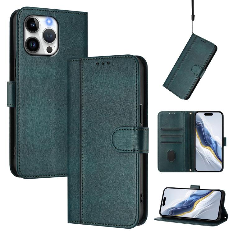 Funda de teléfono de cuero retro con hebilla para empalme de cables, For iPhone 17e / 16e, For iPhone 17 Pro Max, For iPhone 17 Pro, For iPhone 17, For iPhone Air, For iPhone 16 Pro Max