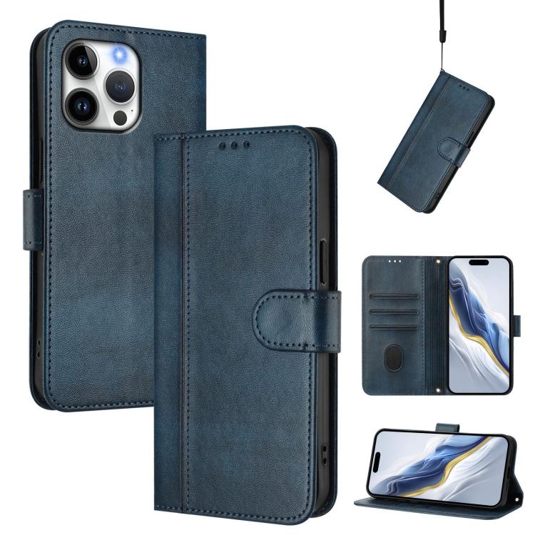 Funda de teléfono de cuero retro con hebilla para empalme de cables, For iPhone 17e / 16e, For iPhone 17 Pro Max, For iPhone 17 Pro, For iPhone 17, For iPhone Air, For iPhone 16 Pro Max