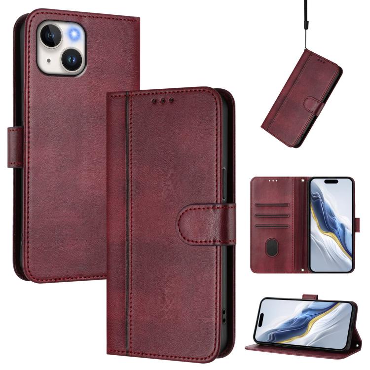 Funda de teléfono de cuero retro con hebilla para empalme de cables, For iPhone 13 Pro Max, For iPhone 13 Pro, For iPhone 13 mini, For iPhone 12 / 12 Pro, For iPhone 12 Pro Max, For iPhone 12 mini