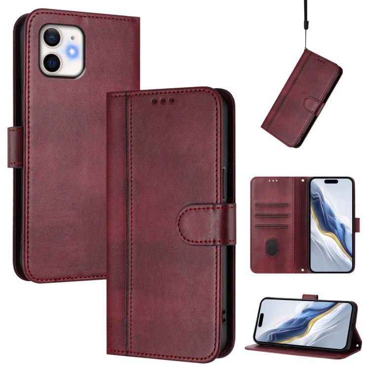Funda de teléfono de cuero retro con hebilla para empalme de cables, For iPhone 13 Pro Max, For iPhone 13 Pro, For iPhone 13 mini, For iPhone 12 / 12 Pro, For iPhone 12 Pro Max, For iPhone 12 mini