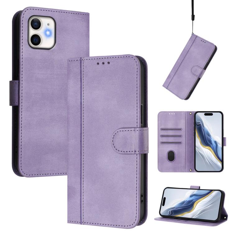 Funda de teléfono de cuero retro con hebilla para empalme de cables, For iPhone 13 Pro Max, For iPhone 13 Pro, For iPhone 13 mini, For iPhone 12 / 12 Pro, For iPhone 12 Pro Max, For iPhone 12 mini