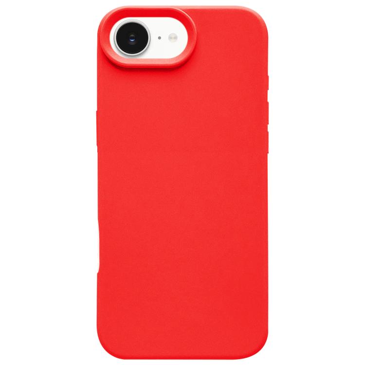Funda para teléfono de silicona líquida con imitación simple de dopamina, For iPhone 17e / 16e, For iPhone 17 Pro Max, For iPhone 17 Pro