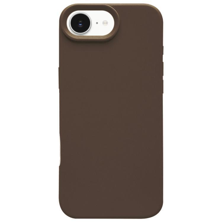 Funda para teléfono de silicona líquida con imitación simple de dopamina, For iPhone 17e / 16e, For iPhone 17 Pro Max, For iPhone 17 Pro