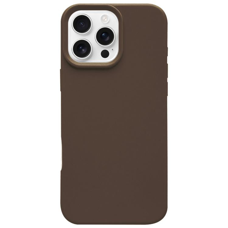 Funda para teléfono de silicona líquida con imitación simple de dopamina, For iPhone 17, For iPhone Air, For iPhone 16 Pro Max
