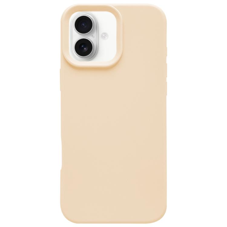 Funda para teléfono de silicona líquida con imitación simple de dopamina, For iPhone 16 Pro, For iPhone 16 Plus, For iPhone 16