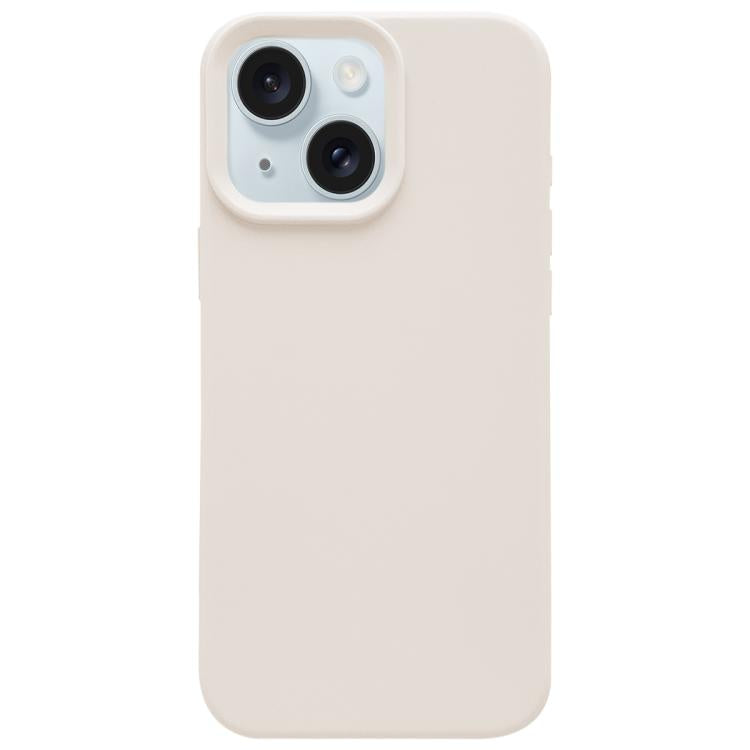 Funda para teléfono de silicona líquida con imitación simple de dopamina, For iPhone 15, For iPhone 14 Plus, For iPhone 14