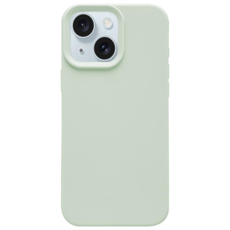 Funda para teléfono de silicona líquida con imitación simple de dopamina, For iPhone 15, For iPhone 14 Plus, For iPhone 14