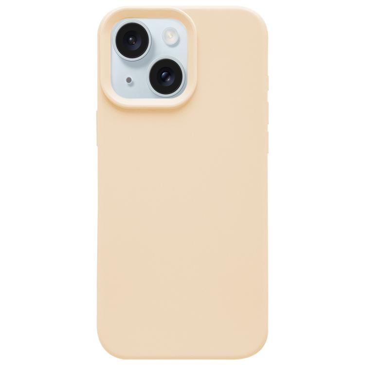 Funda para teléfono de silicona líquida con imitación simple de dopamina, For iPhone 15, For iPhone 14 Plus, For iPhone 14