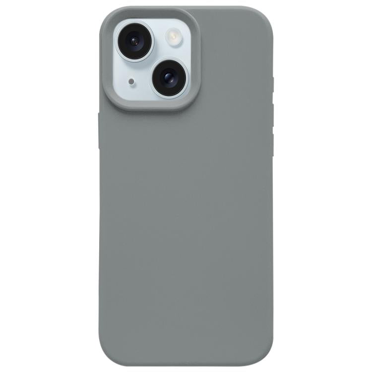 Funda para teléfono de silicona líquida con imitación simple de dopamina, For iPhone 15, For iPhone 14 Plus, For iPhone 14