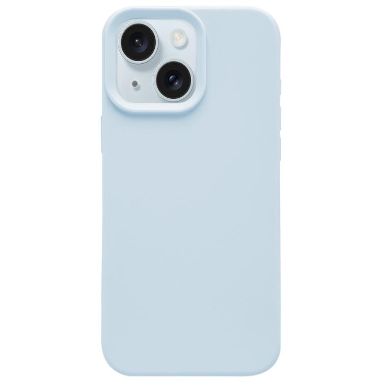 Funda para teléfono de silicona líquida con imitación simple de dopamina, For iPhone 15, For iPhone 14 Plus, For iPhone 14