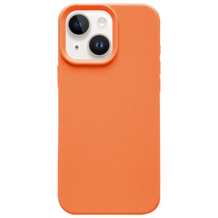 Funda para teléfono de silicona líquida con imitación simple de dopamina, For iPhone 15, For iPhone 14 Plus, For iPhone 14