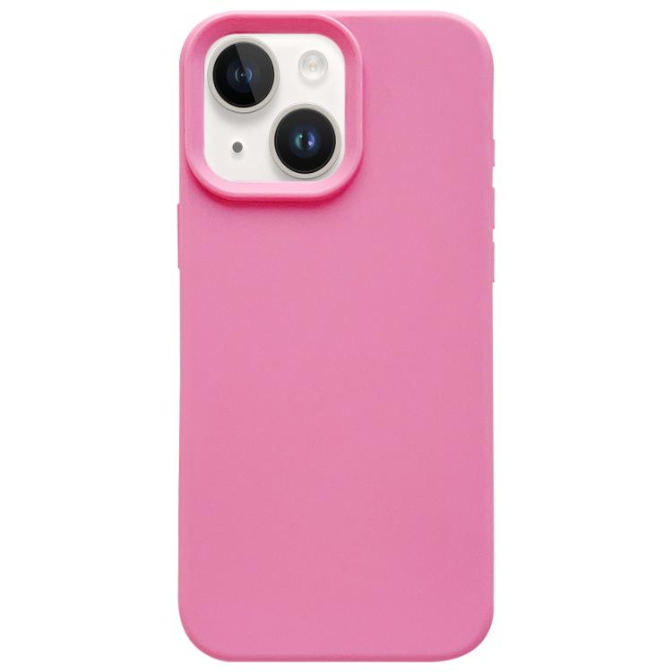 Funda para teléfono de silicona líquida con imitación simple de dopamina, For iPhone 15, For iPhone 14 Plus, For iPhone 14