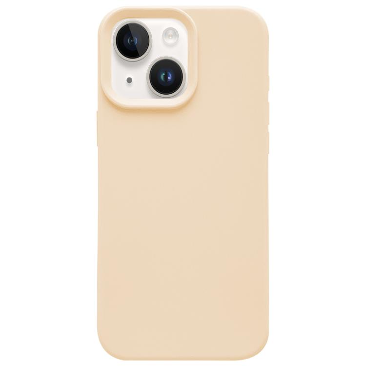 Funda para teléfono de silicona líquida con imitación simple de dopamina, For iPhone 15, For iPhone 14 Plus, For iPhone 14