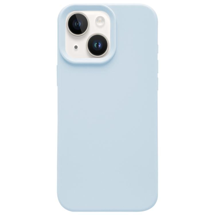 Funda para teléfono de silicona líquida con imitación simple de dopamina, For iPhone 15, For iPhone 14 Plus, For iPhone 14