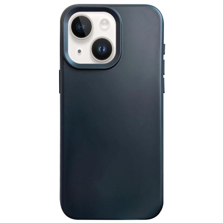 Funda para teléfono de silicona líquida con imitación simple de dopamina, For iPhone 15, For iPhone 14 Plus, For iPhone 14