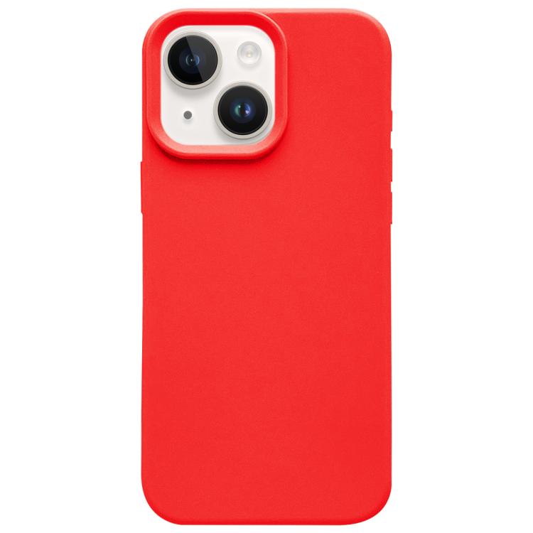 Funda para teléfono de silicona líquida con imitación simple de dopamina, For iPhone 15, For iPhone 14 Plus, For iPhone 14