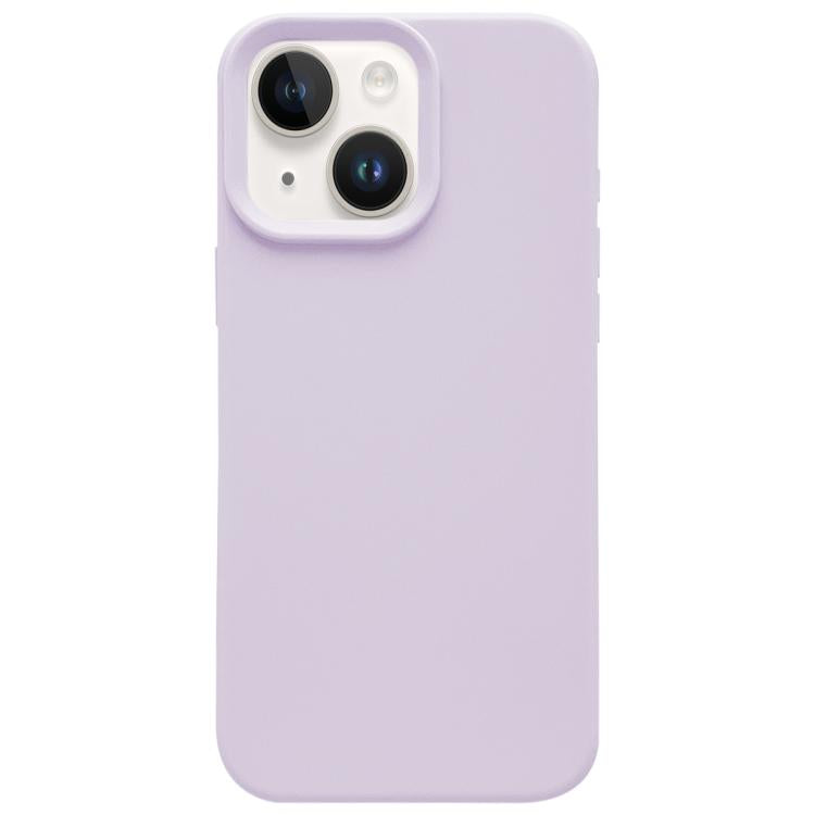 Funda para teléfono de silicona líquida con imitación simple de dopamina, For iPhone 15, For iPhone 14 Plus, For iPhone 14