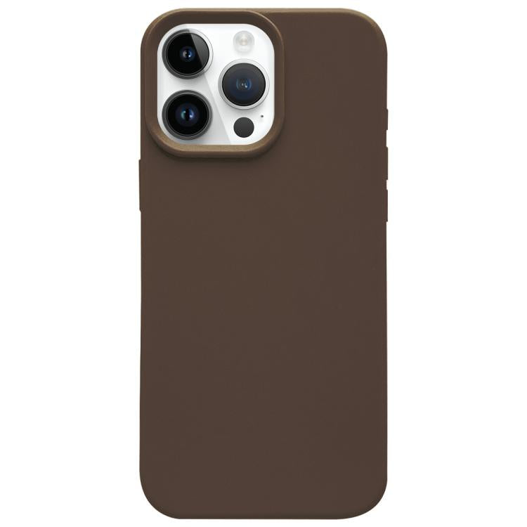 Funda para teléfono de silicona líquida con imitación simple de dopamina, For iPhone 14 Pro, For iPhone 14 Pro Max, For iPhone 13 Pro Max