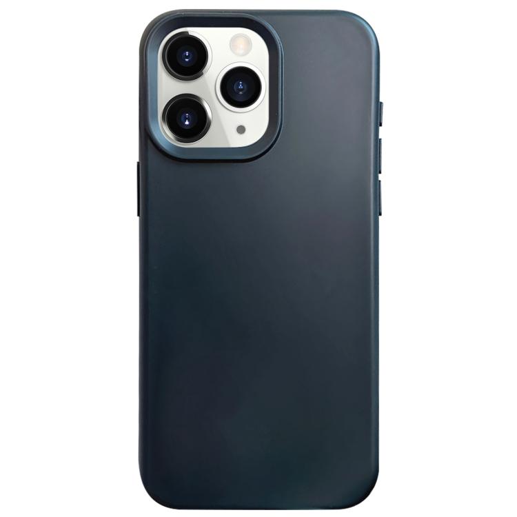 Funda para teléfono de silicona líquida con imitación simple de dopamina, For iPhone 12 Pro Max, For iPhone 12 Pro, For iPhone 11 Pro Max