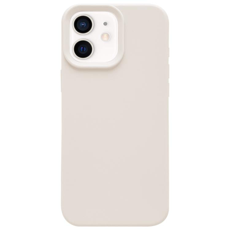 Funda para teléfono de silicona líquida con imitación simple de dopamina, For iPhone 11