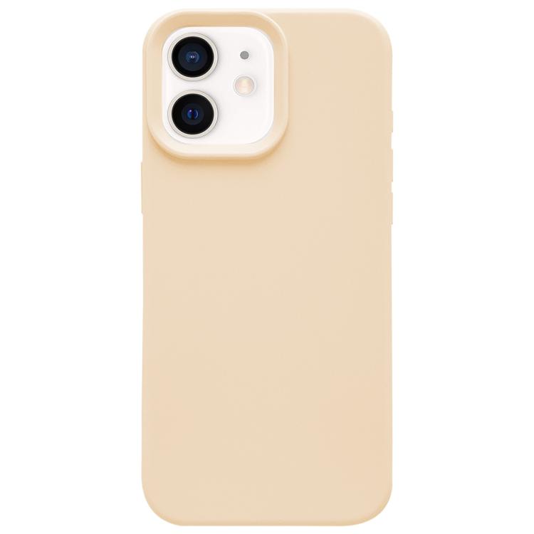 Funda para teléfono de silicona líquida con imitación simple de dopamina, For iPhone 11