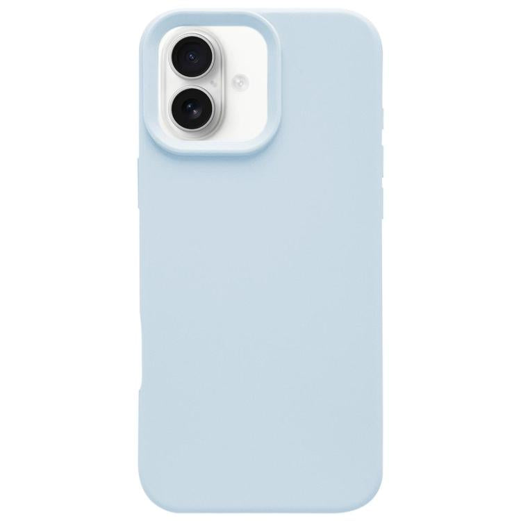 Funda para teléfono de silicona líquida con imitación simple de dopamina, For iPhone 17, For iPhone Air, For iPhone 16 Pro Max