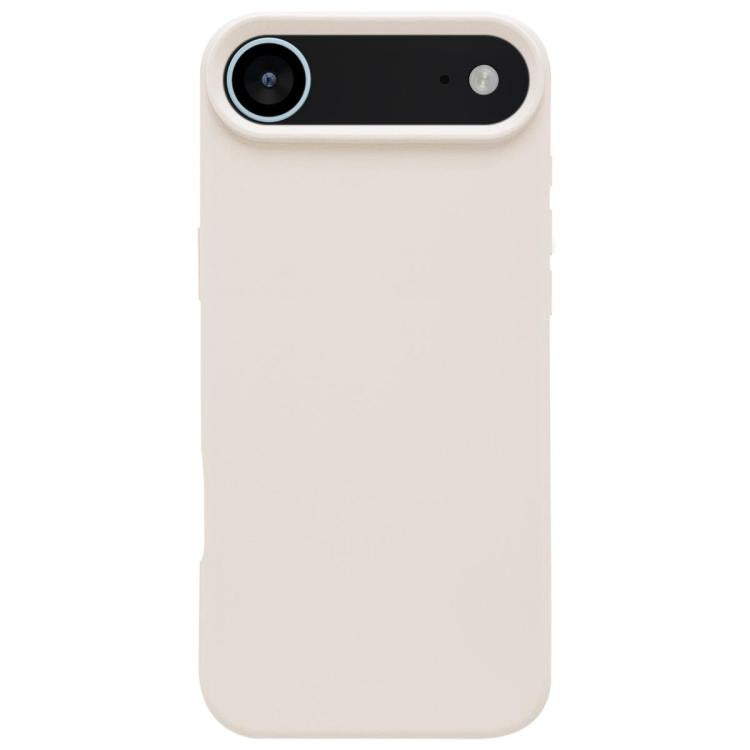 Funda para teléfono de silicona líquida con imitación simple de dopamina, For iPhone 17, For iPhone Air, For iPhone 16 Pro Max